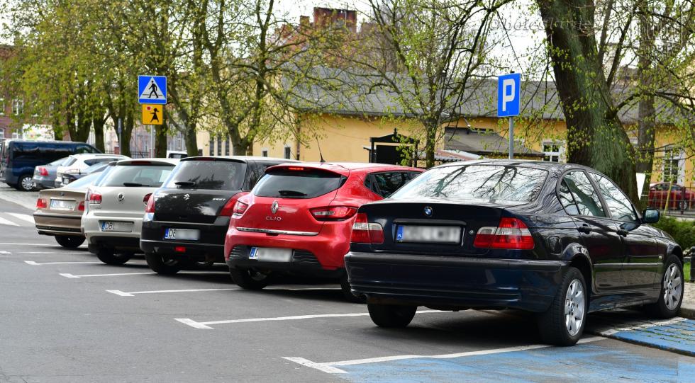 Pomiary parametrw parkingowych w Bolesawcu
