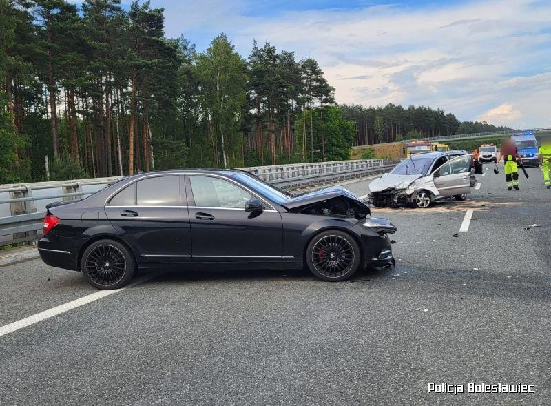 miertelny wypadek na A4.